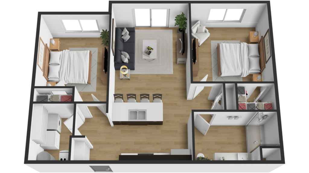 2 bedroom